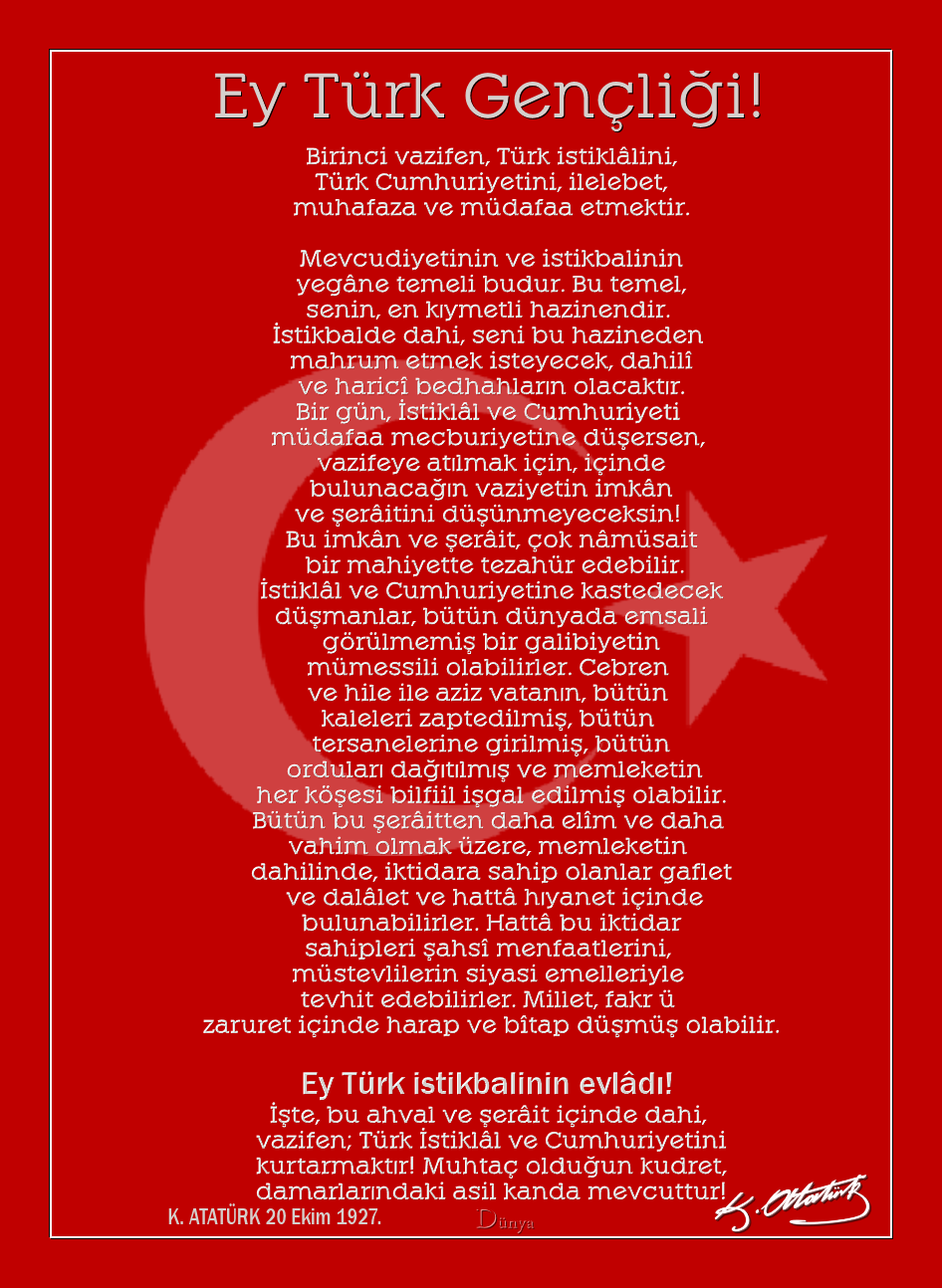 ataturkun-genclige-hitabesi html sayfa