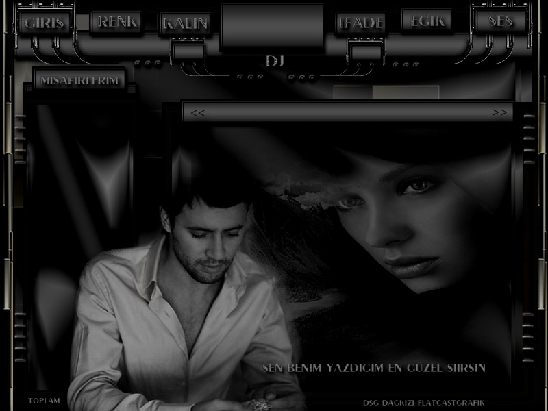 sade-gri-renkli-flatcast-tema flatcast tema