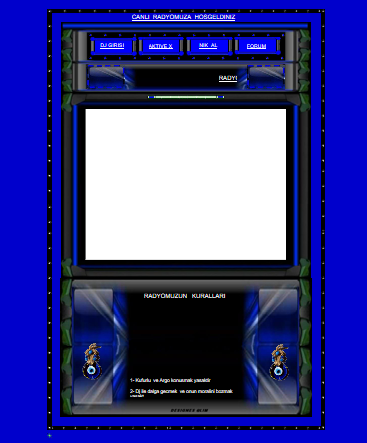 flatcast-radyo-mavi-siyah-index html sayfa